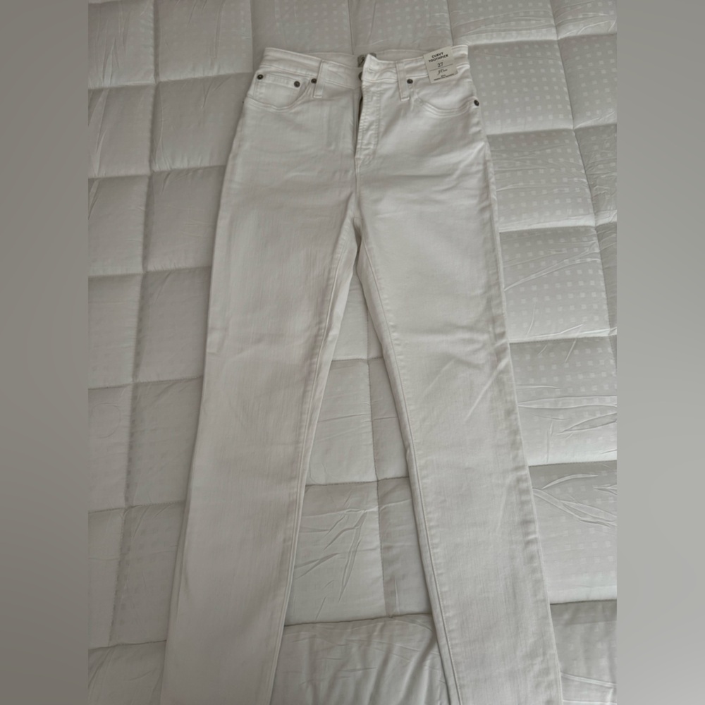 NWT J.Crew white jeans